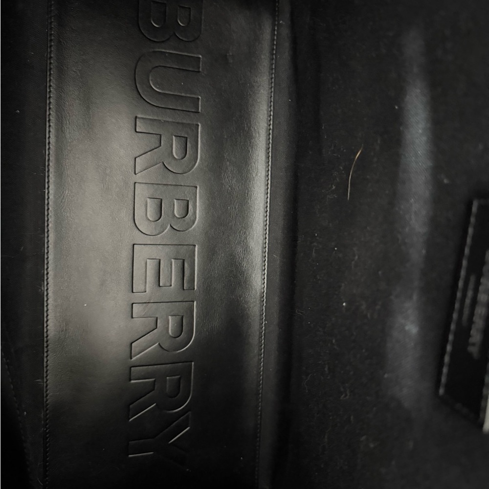 Burberry Black Leather Tote - Picture 10 of 15